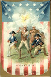 The Spirit of '76 4th of July Postcard Postcard