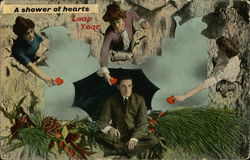 A Shower of Hearts, Leap Year Postcard