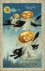 A Thrilling Halloween Postcard