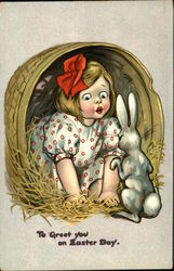 To Greet you on Easter Day Postcard