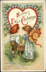 Love's Fair Exchange Postcard