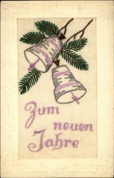 Zum neuen Jahre Christmas Postcard Postcard