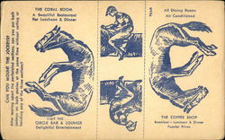 Can You Mount the Jockeys? Postcard