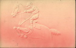 Horse & Rider Postcard