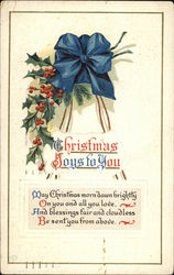 Christmas Joys to You Postcard Postcard