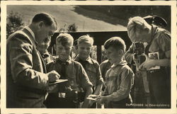 Der FUHRER in Obersalzberg - Hitler Youth Nazi Germany Postcard Postcard