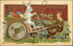 Easter Greetings Postcard