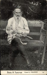 Count Leo Tolstoy Postcard