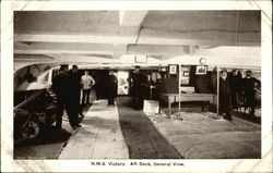 HMS Victory, Aft Deck, General View Postcard