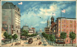 Pennsylvania Ave. Washington, DC Washington DC Postcard Postcard