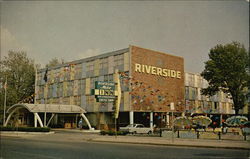 Riverside Motor Inn Postcard