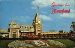 Greetings From Disneyland Postcard