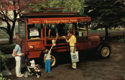 1929 Model AA Ford/Cretors 1 1/2 Ton Popcorn Truck Bennington, VT Postcard Postcard