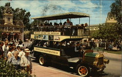 Disneyland Omnibus Anaheim, CA Postcard Postcard