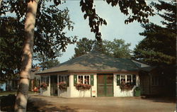 Country Store and Coffee Shop, Lakewood Skowhegan, ME Postcard Postcard