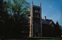 Bowdoin College - Hubbard Hall Library Brunswick, ME Postcard Postcard