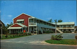 Gaslight Resort Motel Dennis Port, MA Postcard Postcard