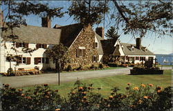 Seminole Point Lodge Sunapee, NH Postcard Postcard