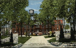 Administration Building, Central Bible Institute Postcard