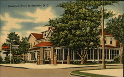 Riverview Hotel Jacksonville, NC Postcard Postcard