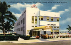 Hotel Stanton, on the Ocean at Second Street Miami Beach, FL Postcard Postcard