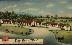 Billy Boots Motel Frederick, MD Postcard Postcard