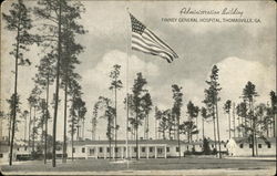 Finney General Hospital - Administration Building Thomasville, GA Postcard Postcard