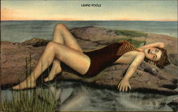 Limpid Pools, Greetings from the Seacoast Region of New Hampshire Postcard Postcard