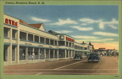 Casino Hampton Beach, NH Postcard Postcard