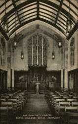 Danforth Chapel, Berea College Kentucky Postcard Postcard