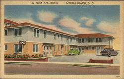 The Tides Apartment Hotel Postcard