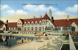 Birmingham Country Club, Birmingham, ALA Postcard