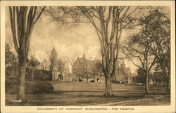 University of Vermont, The Campus Burlington, VT Postcard Postcard