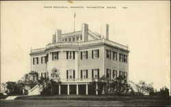 Knox Memorial Mansion Thomaston, ME Postcard Postcard