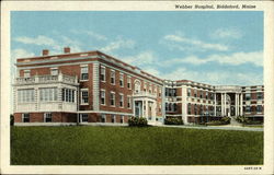 Webber Hospital Postcard