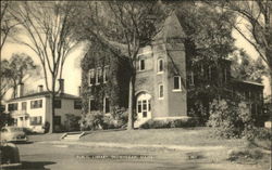 Public Library Postcard