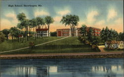 High School Skowhegan, ME Postcard Postcard