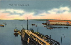 Public Dock Postcard