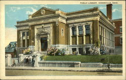 Public Library Postcard