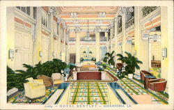 Hotel Bentley - Lobby Postcard