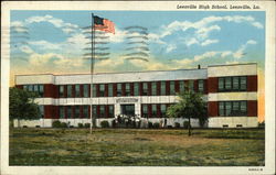 Leesville High School Postcard