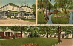 Del Haven Hotel and Cottages Postcard