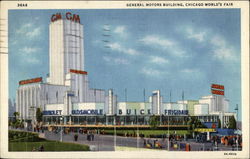 General Motors Building Postcard