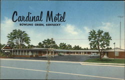 Cardinal Motel Bowling Green, KY Postcard Postcard