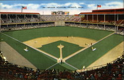 Briggs Stadium Postcard