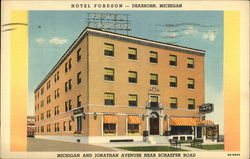 Hotel Fordson Postcard