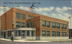 Harriet Whitney Vocational High School Postcard