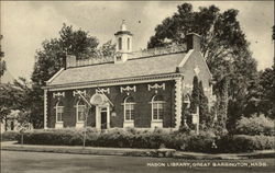 Mason Library Postcard