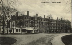 Curtis Hotel Lenox, MA Postcard Postcard