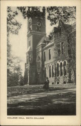 College Hall, Smith College Postcard